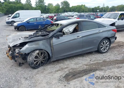 2013 Hyundai Sonata Se 2.0T из США, поврежденный, VIN 5NPEC4AB4DH785541